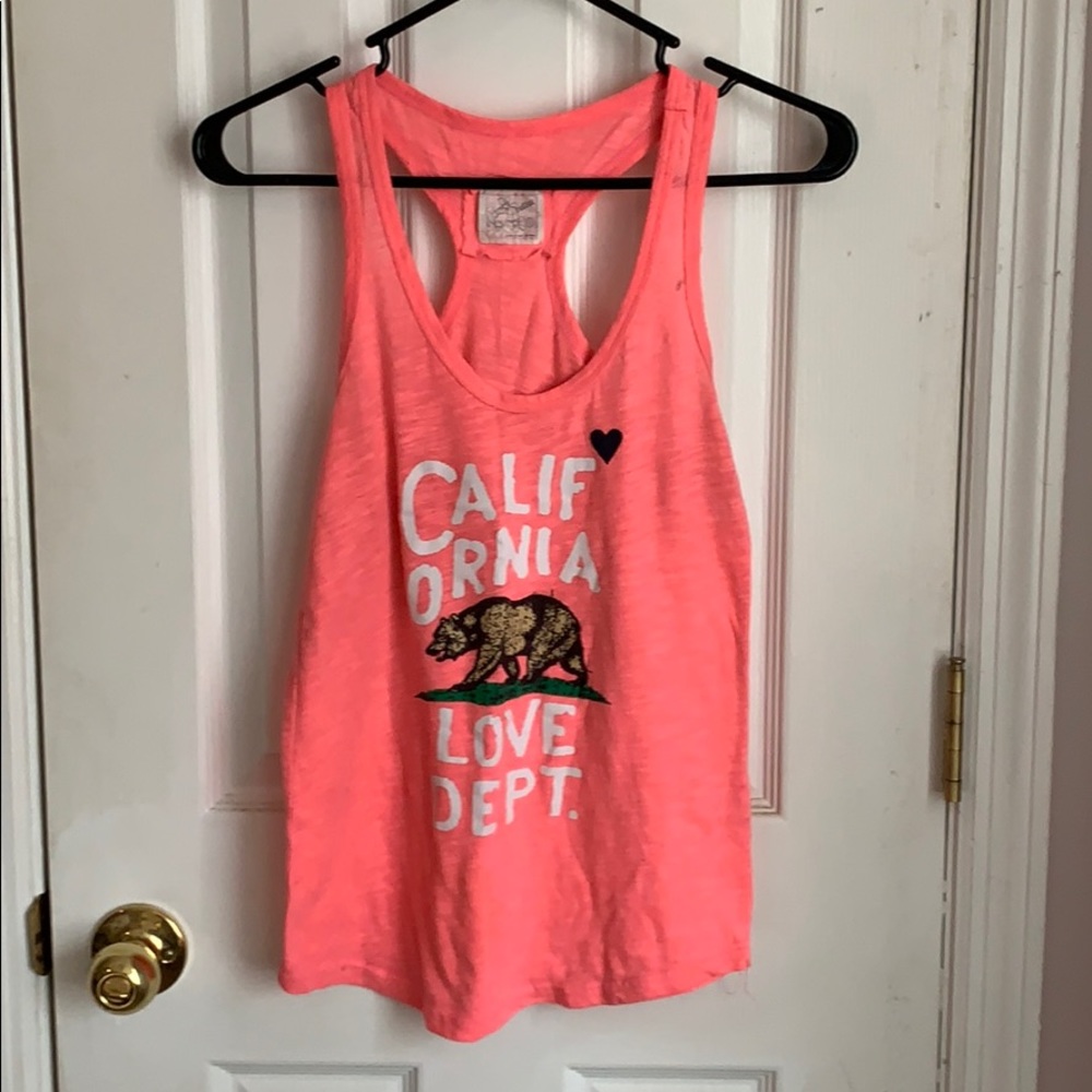 ‼️ 4 for $20 ‼️ Neon Pink racer back tank top